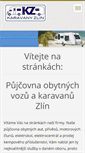 Mobile Screenshot of karavanyzlin.cz